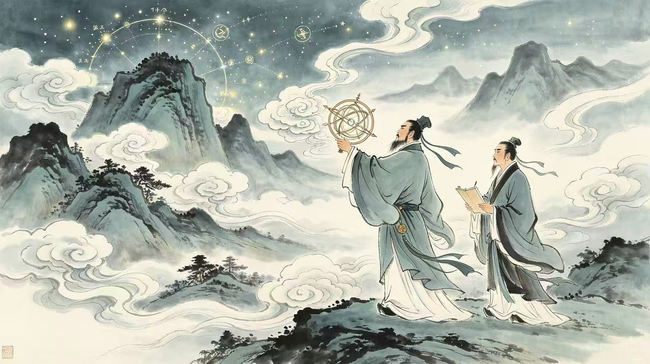 初唐正统风鉴传承插画